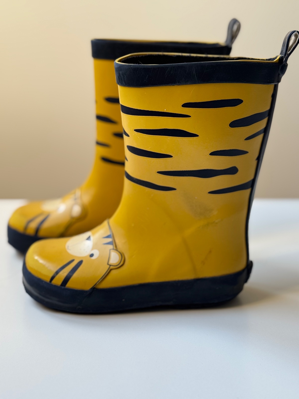 Bottes de pluie enfant Tigre — Du Pareil au Même (DPAM)- taille 24 — Bon Etat — à Paris